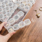 Clear Mini Multi-Functional Portable Jewelry Pill OrganizerBox
