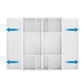 Expandable Desktop Drawer Organizer Basket with Adjustable Dividers for Home Office