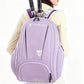 Sports Tennis Backpack PU Water-Resistant Badminton Racket Bag with Separate Shoe Compartment Rucksack for Gym Outdoor