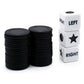 Left Right Center Dice Game Prime Set with 3 Dices 24 Chips for Party Family Fun