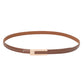 Vintage Womens PU Leather Casual Belt for 72 to 94cm Waist