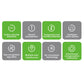 2Pcs Infrared Carbon Dioxide Detector Temperature Humidity Air Quality Monitor
