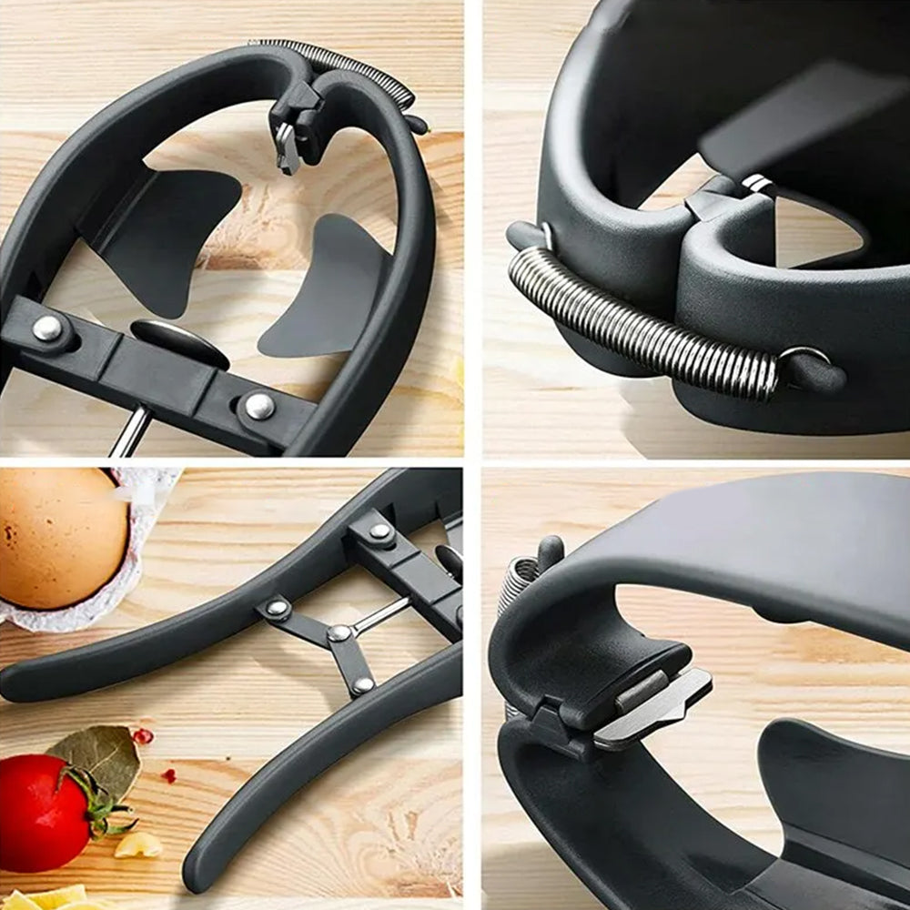 Stainless Steel Egg Cracking Tool Easy Cutter
