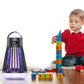 Electric Bug Zapper Portable Rechargeable Mosquito Killer Lamp Insect Fly Trap