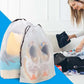 10Pcs 40x30cm Clear Drawstring Travel Shoe Storage Bags