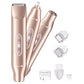 3-in-1 Electric Shaver Nose Hair Trimmer for Face Body Bikini Underarm and Legs