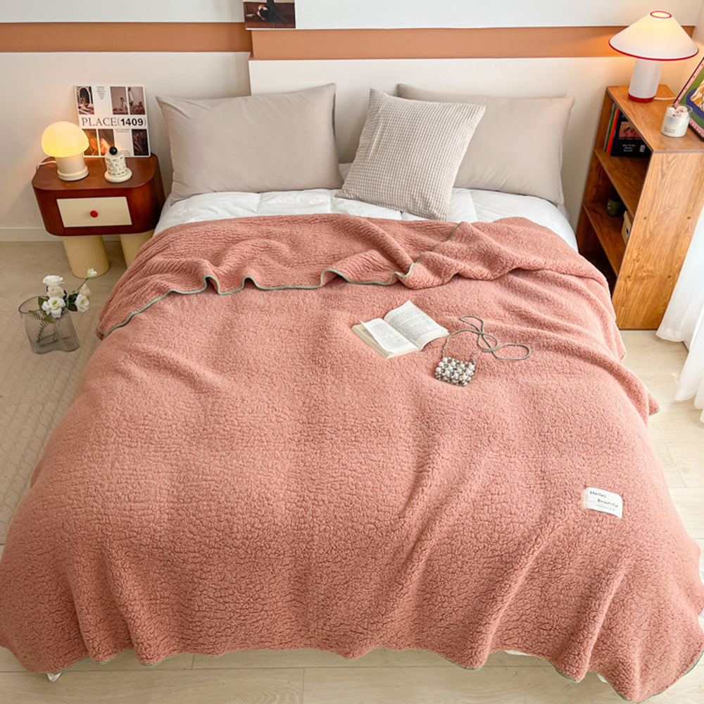 Winter Warm Sherpa Blanket