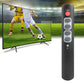 Universal Learning Remote Control for TV Soundbar Elderly Large Button 6 Key Simple