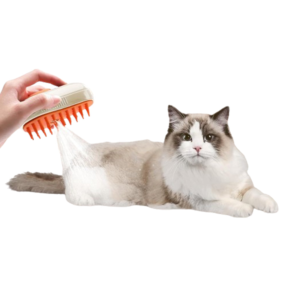 3-in-1 Spray Pet Massage Grooming Brush