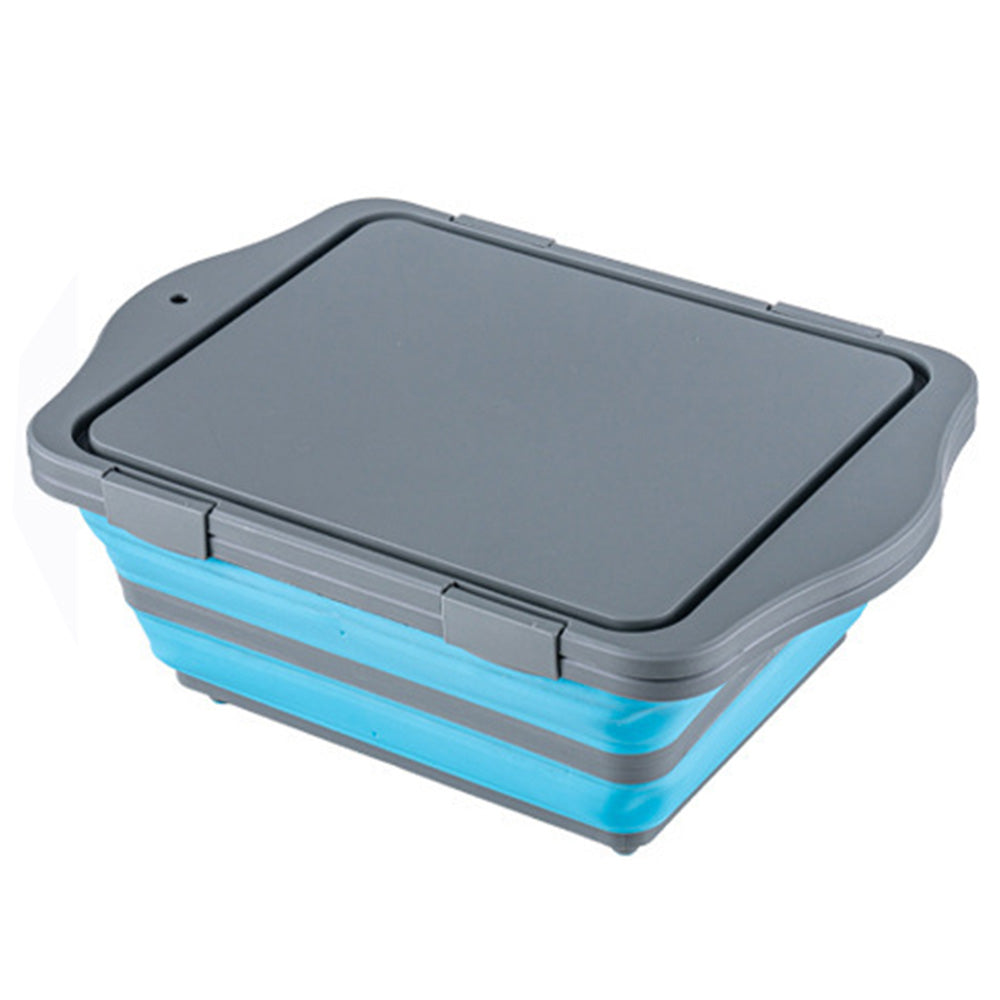 3 in 1 Foldable Cutting Board Colander and Food Prep Container