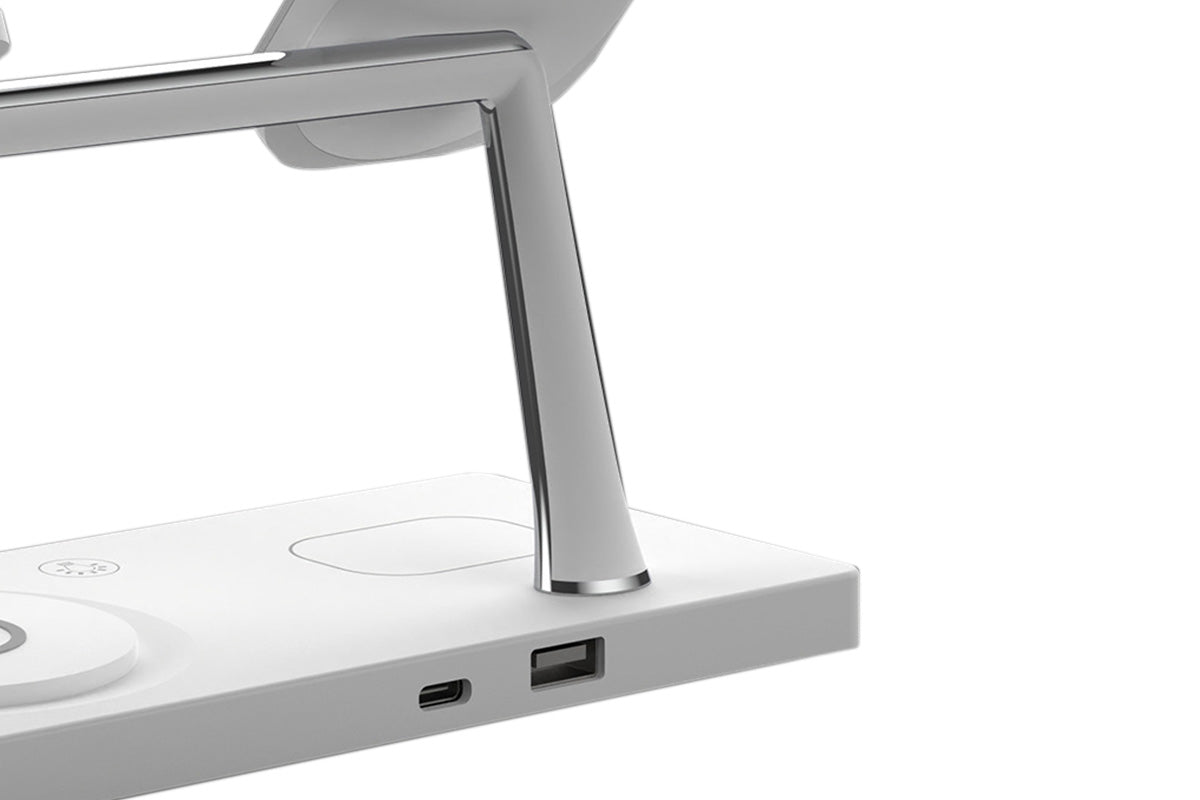 7-in-1 Wireless Charger Dock Station with Night Light and USB Output
