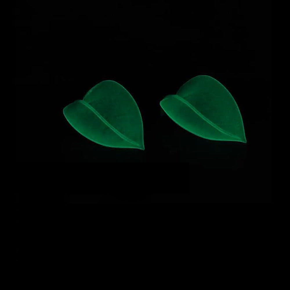 9Pcs Plant Pot Watering Funnel Color Leaf Plant Watering Devices Watering Spikes Plant Leaf Shape
