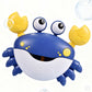 Crab Bubble Machine Bath Toy with Music for Little Ones Bath Time Fun