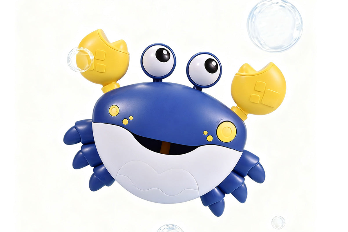 Crab Bubble Machine Bath Toy with Music for Little Ones Bath Time Fun