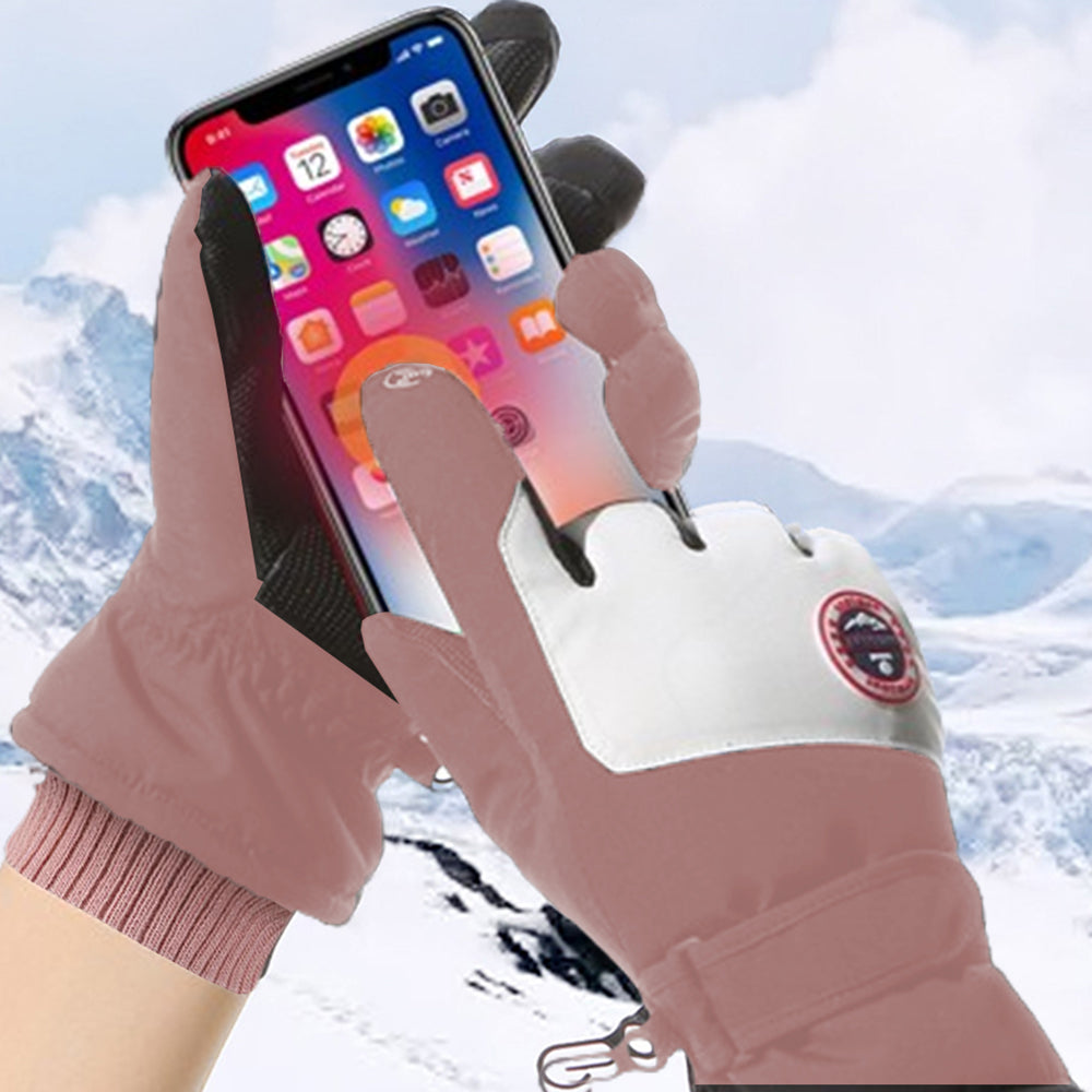 Touch Screen Winter Warm Non-slip Ski Gloves