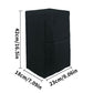2Pcs 23x18x42cm Black Blender Dust Cover