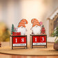 Portable Calendar Ornament Decorative Santa Design Christmas Calendar Ornament