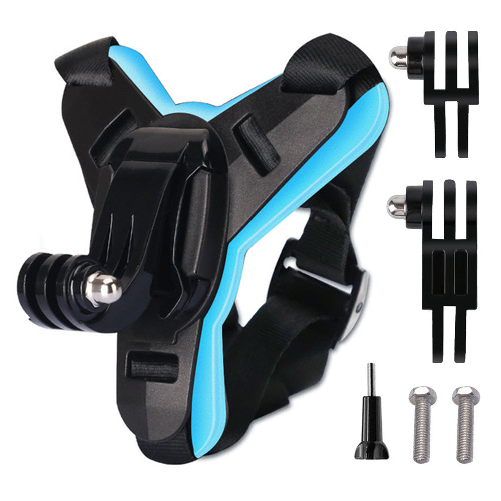 Motorcycle Helmet Chin Mount for Action Camera Quick Release Shockproof