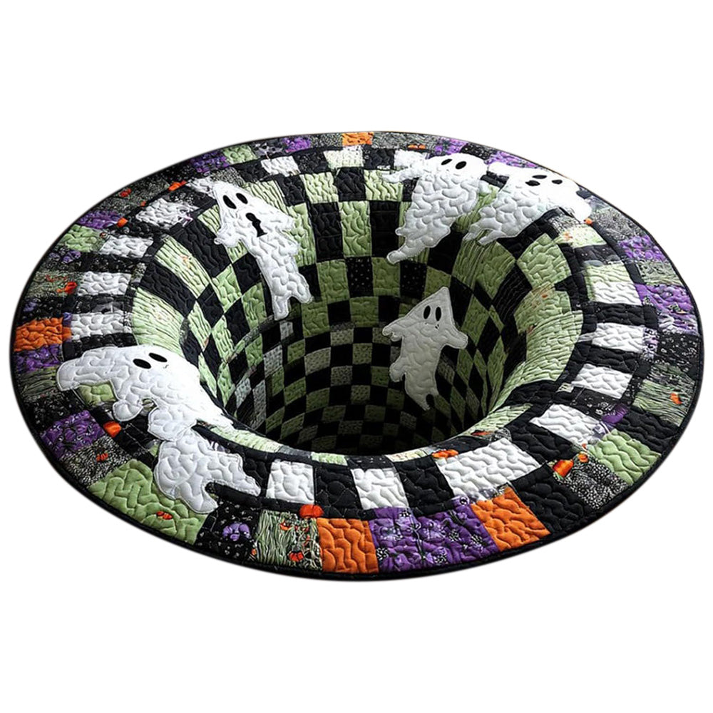 3D Round Non Slip Soft Halloween Rug for Living Room Bedroom-Style 2
