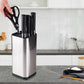 2Pcs Universal Knife Block Holder Knives Organizer Storage Rack