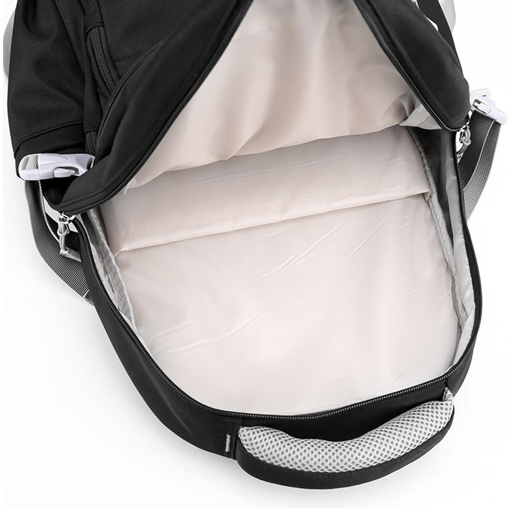 Backpack Solid Teenage Girls School Shoulder Bag Nylon
