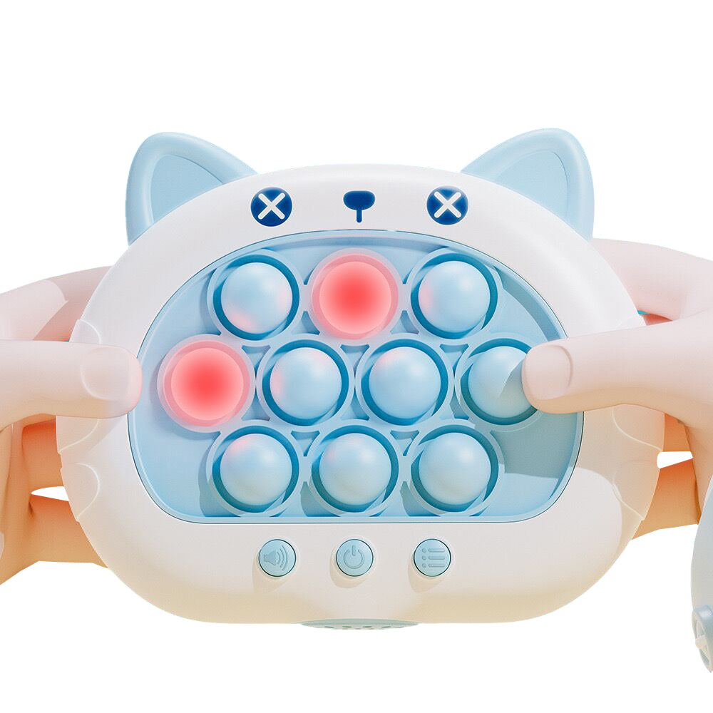 Poping Handheld Game Machine Light Up Pop Games Sensory Fidget Toys