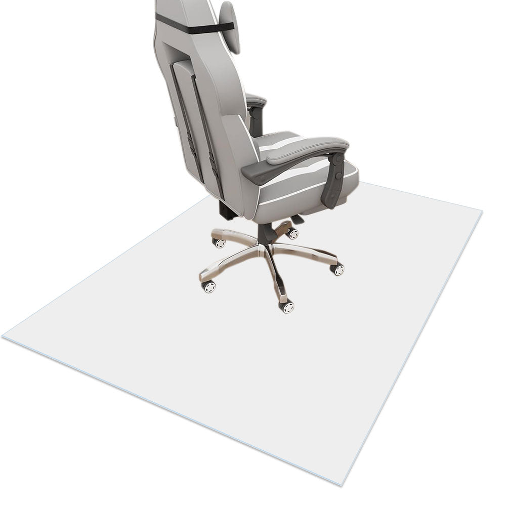 Non Slip Office Chair Desk Floor Mat Computer Carpet PVC Plastic Clear Protector