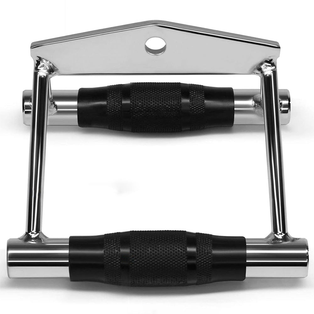 V-Grip Lat Pulldown Bar with Non-Slip Rubber Handle Cable Machine Attachment