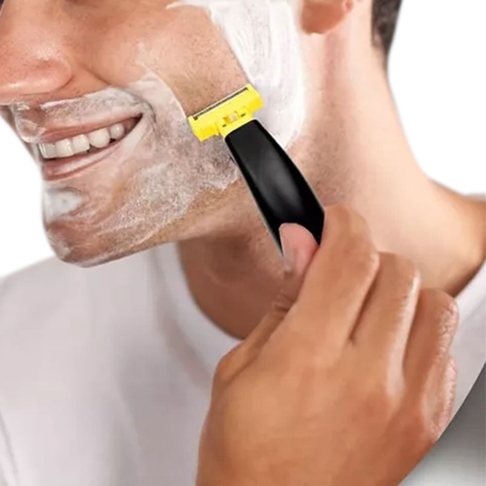 Men Electric Full Body Washed Wet and Dry Shaver Rotary Facial Shaver