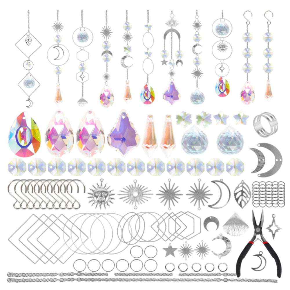 200Pcs DIY Rhinestone Sun Catcher