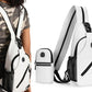 Travel Crossbody Chest Bag for Men and Women Adjustable Sling Backpack