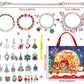 2025 Christmas Advent Calendar Bracelet Blind Box Kit DIY Charm Bracelets Gift