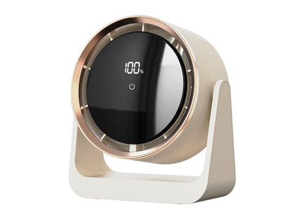 USB Rechargeable Air Circulator Wall Mounted Desktop Bladeless Fan