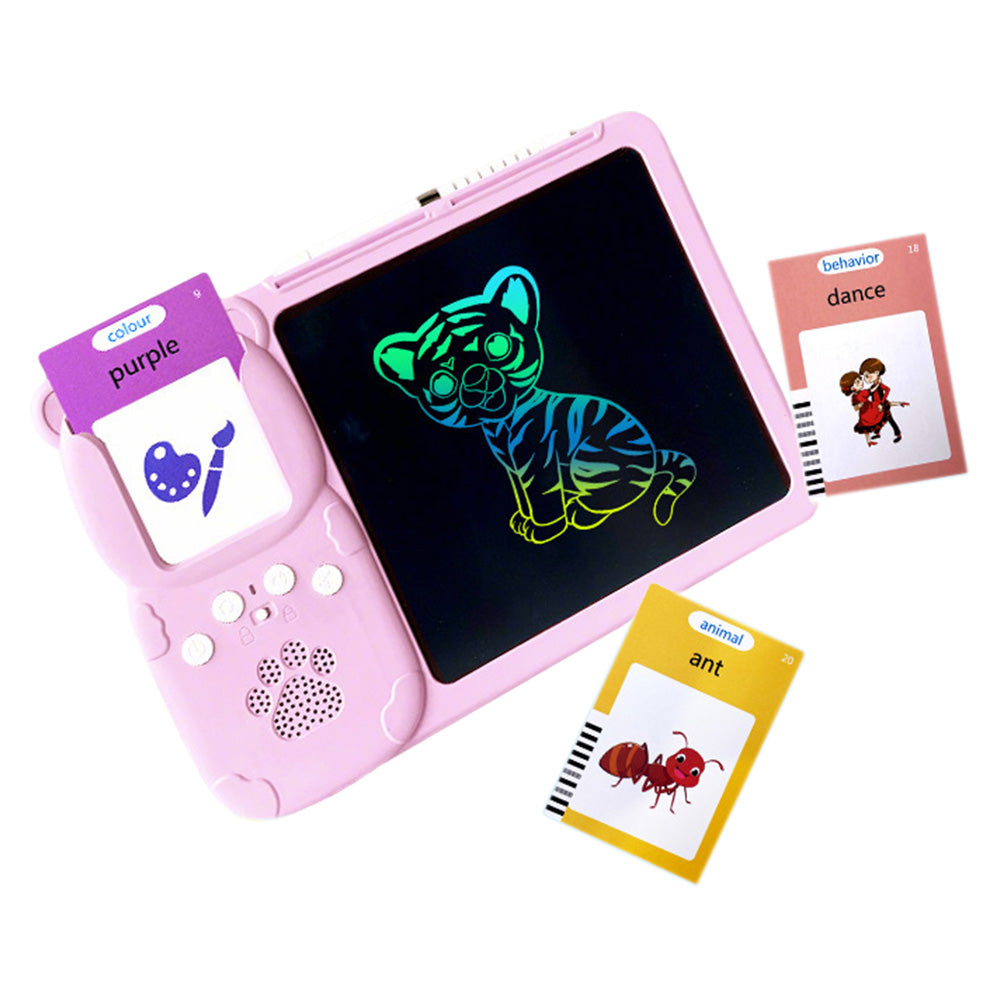 Talking Flash Cards Toys 510 Words with Drawing Tablet for Boys Girls