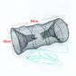 2Pcs Fishing Bait Trap with Pull Rope Collapsible Fish Net for Ponds Lakes