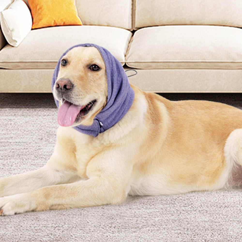 Dog Calming Ear Cover for Anxiety Relief Noise Protection