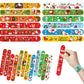 100Pcs Slap Bracelets Party Bracelet Gifts Birthday Decorations for School Holiday
