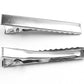 100-Piece Silver Metal Hair Clips for Women