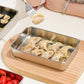 Stainless Steel Airtight Food Storage Container with Lid for Refrigerator