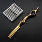 Hair Thinning Razor with 10 Replacement Blades for Professional Salon and Home Use