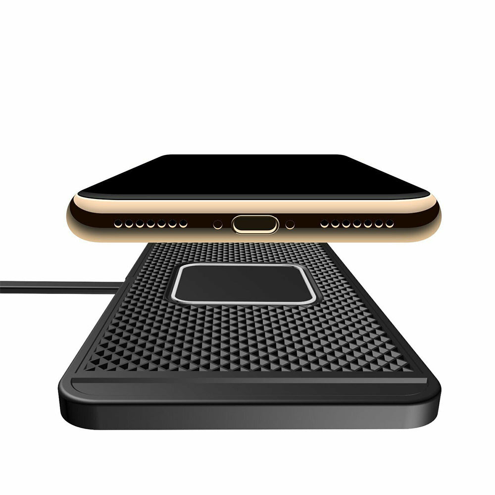 Wireless Car Charger Pad 15W Fast Charging for iPhone 16 Pro Max 15 14 13