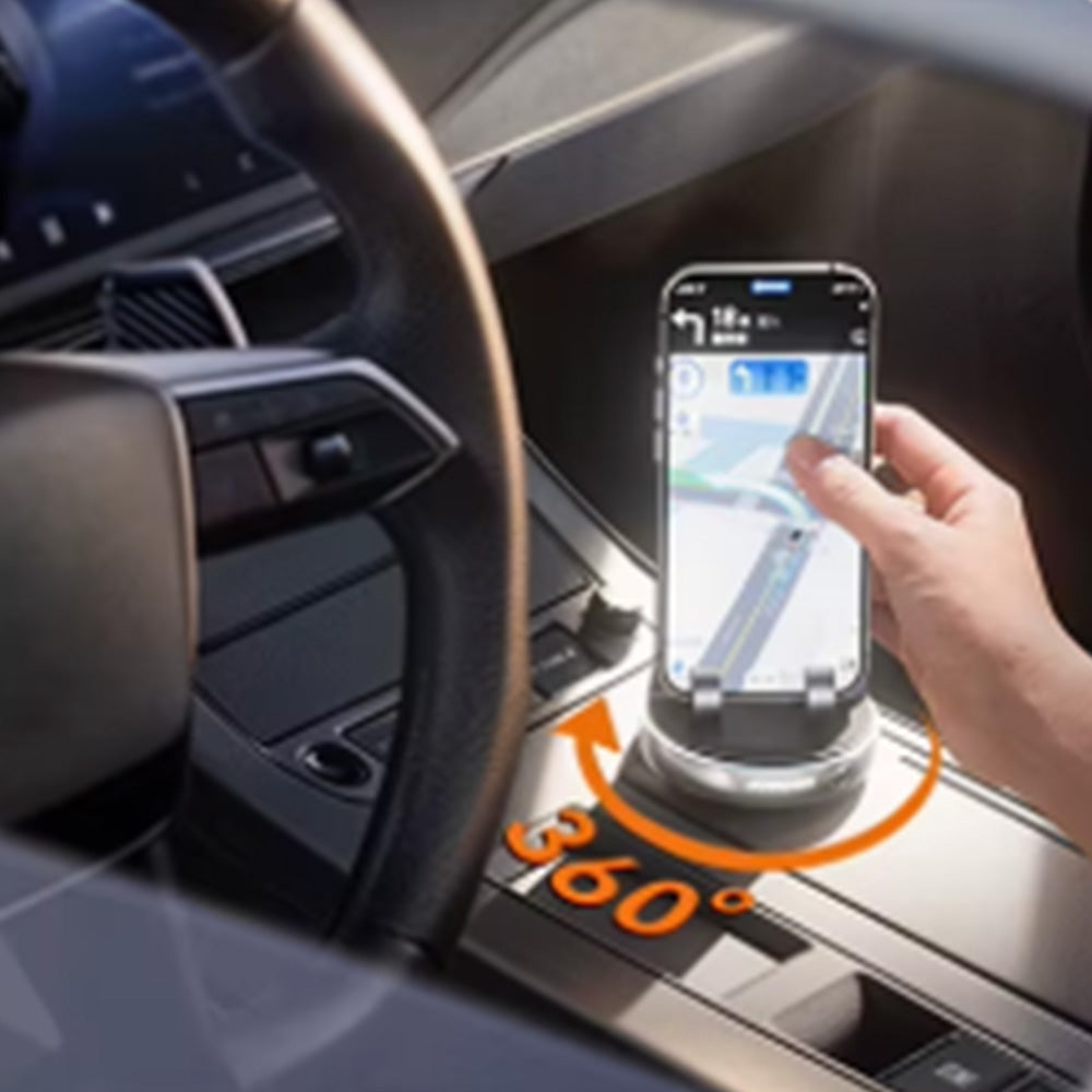 Car Phone Holder 360 Degree Rotatable Dashboard Cell Phone Holder Car Phone Mount