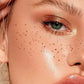 6 PCS Glitter Freckles Face Tattoo Water Resistant Sweat Resistant Gold Transfer Stickers for Party