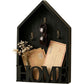 Vintage Key Holder Wall Mount with 3 Metal Hooks Key Rack for Entryway Living Room