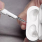 Silicone Case Cover Compatible with AirPods 2nd and 1st Generation with Cleaner kit  and Keychain