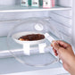 Microwave Splatter Cover with Handle Transparent PC for Food Plate Bowl