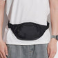 Waist Bag With 3 Zipper Pockets Crossbody Bag Unisex Large Fanny Pack For Travel Holiday