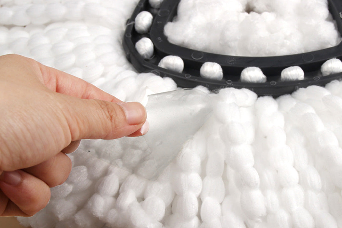 Replacement Spin Mop Head Set Compatible with O-Cedar EasyWring Spin Mop