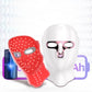 Rechargeable LED Facial Light Mask for Face and Neck with 7 Light Modes