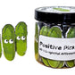 60PCS Positive Pickles Affirmation Cards Jar Motivational Gift for Women and Teens